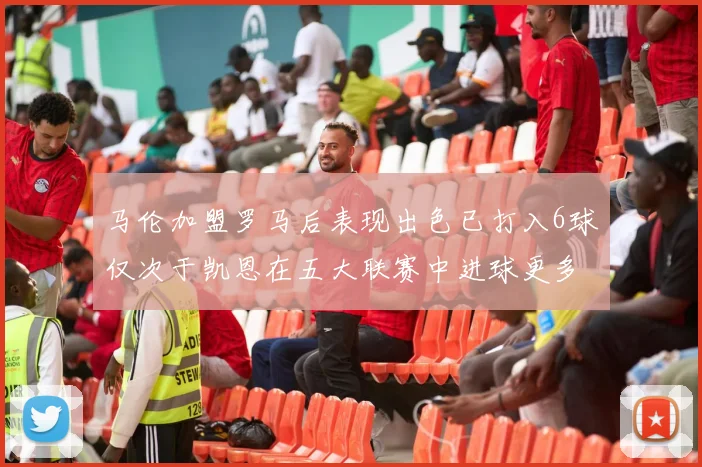 马伦加盟罗马后表现出色已打入6球仅次于凯恩在五大联赛中进球更多